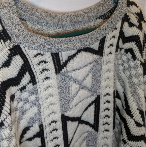 Northwest Territory Knit Sweater, Retro Cosby Style Sweater, Ski Lodge Sweater - Picture 4 of 5